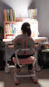 京东京造儿童书桌学习桌椅写字桌【进口实木 小户型 可升降】80cm粉 实拍图