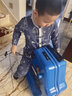 汪汪队立大功（PAW PATROL）儿童骑行行李箱可坐拉杆箱万向轮男孩女宝宝卡通木马汽车旅行箱 阿奇警车蓝色 24英寸 实拍图