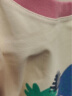 蕉内520C儿童T恤恐龙主题男童短袖女童打底上衣运动休闲耐磨夏季卡通 莓果粉 140cm 晒单实拍图