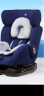 好孩子（gb） 婴儿汽车安全座椅0-7-12岁双向安装isofix接口安全座椅360度旋转 360°旋转isofix接口CS775绅士蓝 实拍图