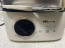 小熊（Bear）电蒸锅 不锈钢 家用多层大容量智能蒸箱 蒸早餐馒头 9.5L多功能 自动断电 炖蒸煮一体机 DZG-B23W1 实拍图