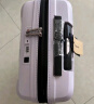 新秀丽（Samsonite）行李箱20英寸拉杆箱简约大波浪旅行箱包KJ1丁香紫托运密码箱 晒单实拍图