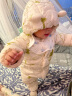 巴拉巴拉婴儿连体衣羽绒服男童衣服2023女童秋冬抱衣爬服保暖 实拍图