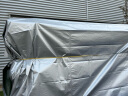 源兴（YUANXING）绿银篷布 加厚防水布货车防雨布篷布遮阳遮雨防晒布油布帆布塑料布 5米*6米 实拍图