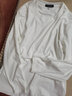 真维斯（Jeanswest）T恤长袖2025秋冬上衣内搭保暖秋衣加厚打底衫男长袖体恤内搭衣服 白色【纯色】 2XL 实拍图
