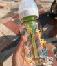布朗博士奶瓶 宝宝防胀气奶瓶PPSU奶瓶(6-9月龄)270ml大容量防摔奶瓶 星鹿 实拍图