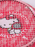 麦斯卡羽毛球拍套装女学生女生初学成人拍粉色超轻耐用铝合金 凯蒂猫+3羽毛球+手胶 实拍图