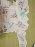 全棉时代纯棉新生婴儿连体衣服新款抗菌纱布宝宝春夏满月服和袍 繁花似锦【四季款】 66cm （3-6个月） 实拍图