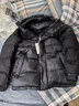 坦博尔羽绒服男短款连帽运动户外保暖外套厚530337D 山林迷踪灰 175  实拍图