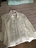 尚都比拉职业正装衬衫春秋气质长袖上衣女士高级感白色衬衣 云白 XL 实拍图