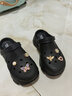 斯凯奇（Skechers）洞洞鞋女士夏季凉拖鞋泡泡鞋透气厚底增高外穿沙滩鞋踩屎感 实拍图