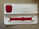 Apple/苹果 Watch Series 9 智能手表GPS+蜂窝款45毫米红色铝金属表壳红色运动型表带S/M MRYF3CH/A 实拍图