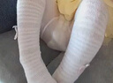 尼多熊打底袜女童连裤袜儿童婴儿打底裤袜夏季薄款透气网眼舒适纯色裤袜 实拍图