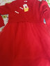 巴拉巴拉女童网纱连衣裙儿童洋气大童国风红色裙子拜年服 实拍图