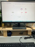 姗姗木艺显示器增高架笔记本支架台式电脑桌实木散热架电脑桌面底座收纳架 晒单实拍图