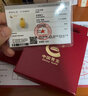 中国黄金（CHINA GOLD） 黄金项链女士足金榴莲吊坠送女友妈妈 【小果】足金吊坠+足金链/约2.39g 实拍图