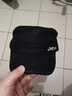 JEEP吉普帽子男士棒球帽秋冬新款羊毛混纺鸭舌帽舒适保暖平顶帽防晒遮阳帽街头礼物户外冬天太阳帽 CA0017黑色 实拍图