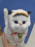 亦趣仿真猫玩偶会叫小猫咪毛绒玩具摆件可爱猫咪公仔儿童生日新年礼物 黑头会叫猫咪+铃铛 实拍图
