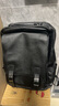 左森真皮双肩包男头层牛皮背包大容量电脑包旅行包休闲软皮书包潮 黑色（头层牛皮） 实拍图