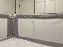 利伯顿（LIBODUN）床围婴儿安全护栏床围栏宝宝防摔床上防护围挡儿童防掉床边床护栏 PRO款-晨雾灰（常规） 2面装-1.8米+2.0米+连接带2根 实拍图