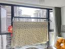 申梵（SHENFAN）阳台隐形折叠晾衣架上墙壁挂式窗户飘窗衣服晾晒神器免打孔晾衣杆 枪灰支架2个【120CM加粗拼接杆】 实拍图