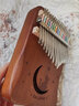 前谷拇指琴 卡林巴琴17音初学者手指琴kalimba琴卡琳巴乐器生日礼物 17音桃花芯-猫猫（复古） 实拍图