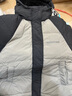 特步（XTEP）运动外套男装夹克春秋针织上衣开衫休闲运动服立领防风衣 黑-常规-0047 3XL 实拍图