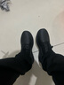 打伞猫男鞋防水防滑鞋潮鞋秋冬季新款休闲鞋软底跑步鞋黑色运动鞋男潮鞋 A155黑色 43 实拍图