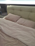 MIDO HOUSE铭都超细牛奶绒床上四件套加厚保暖高克重珊瑚绒法兰绒拼色床品 杏鹅黄配杏米白【A类超细牛奶绒&抗静电】 1.8m 床单款 （被套220*240cm） 实拍图