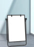 AUCS60*90cm白板支架式写字板可移动粉笔黑板家用办公室儿童会议教室用培训磁力广告牌白班黑色U6090H 晒单实拍图