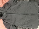 天石春秋3M新雪丽棉棉服男士外套短款连帽户外运动中间层薄夹克V160 石墨灰色 连帽款 M （170/92A) 实拍图