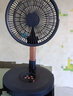 艾美特（AIRMATE）小风扇usb电风扇折叠伸缩台式办公室桌面充电扇立式小型便携式网红风扇 CM-RD20-1蓝色 实拍图
