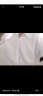 嘉晔【满两件】2019男士商务衬衫短袖职业装纯色工装衬衣休闲衬衫男 D09白 43/4XL 实拍图