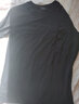 莫代尔发热升温男士内衣秋衣秋裤套装青年超薄款保暖内衣男打底衫抗静电 深灰色 薄款套装 L /170（推荐90-115斤） 实拍图