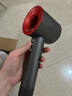 艾沃得高速无叶吹风机家用负离子大功率不伤发德国大风力风筒发廊电吹风速干低噪音便携护发养发恒温 中国红（单风嘴）普通装 实拍图