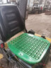 叉车夏季冰凉塑料坐垫汽车面包车货车通用隔热透气按摩胶座垫单片 A款 -单片绿色坐垫 实拍图