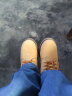 CAT卡特经典大黄靴马丁靴工装靴鞋子男士户外休闲加固防滑短靴 亮黄 41 实拍图