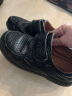 四季熊SEASONBEAR 男童皮鞋黑色儿童皮鞋新款夏季镂空透气小皮鞋学生表演鞋牛皮鞋 黑色（镂空款） 37 内长23.7cm 实拍图