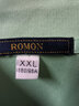 罗蒙（ROMON）提花长袖T恤男春季中青年商务休闲百搭翻领POLO打底衫上衣爸爸装 豆绿 XL (180) （适合125-145斤） 实拍图
