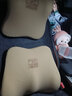 爱车屋 ICAROOM 汽车头枕腰靠套装 记忆棉腰枕护腰靠背垫车载头靠枕护颈枕 T-662/632MS-X 奶茶杏 实拍图