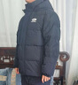 斯凯奇（Skechers）运动羽绒服男女同款耐脏紧身防寒棉服冬季保暖防风立领外套 碳黑 M 实拍图