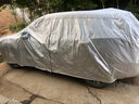 置友龙晨适用于比亚迪秦PLUS海鸥汉宋pro元唐驱逐舰05车衣专用汽车全车罩 银色【牛津布加厚车衣】 比亚迪秦plus车衣 实拍图