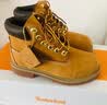 添柏岚（Timberland）小码女鞋小脚经典款柔软抓地高帮黄靴|12709W宽版 麦黄色 35 (US3) 实拍图