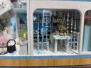 巧之匠diy小屋微缩拼图立体3d模型积木拼装房子玩具摆件手工中秋礼物 【闺蜜公仔款】微蓝印记+工具+防尘罩+音乐 实拍图