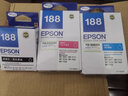 爱普生（EPSON）188墨盒/WF-3641/7111/7621/7728/7218打印机原装墨盒 188黑色 实拍图