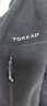 探路者（TOREAD）抓绒马甲 秋冬男女通款 保暖抗静电摇粒绒开衫背心TAFFCM90367 实拍图
