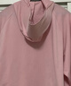 无印良品（MUJI）【防紫外线】 女式 拉链连帽衫防晒衣服外套BB12CC3S 粉红色 UPF:40+ 均码（160/84A） 实拍图