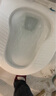 MARKCBOLCR波罗蹲坐两用马桶家用蹲坐一体坐便器防臭节水陶瓷座便器潮州马桶 蹲坐两用矮水箱款-超漩环绕虹吸式-管道水箱全施釉 300坑距+省心安装 【赠终身联保+不锈钢喷枪】 实拍图