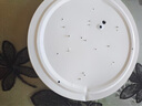 灵翔之光led吸顶灯简约圆形温馨浪漫现代卧室阳台玄关过道房间灯具星域 35cm白光18瓦 实拍图