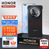 荣耀Magic5Pro手机壳官方原装皮革薄magic5至臻版全包防摔无边框耐磨防滑全包镜头手机保护套男女 Magic5 Pro 皮革保护壳（黑色） 实拍图